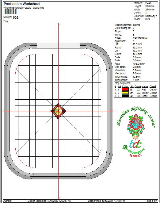 Cross Stitch Embroidery 002