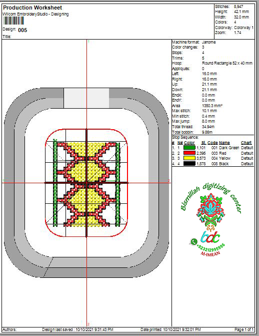 Cross Stitch Embroidery 005