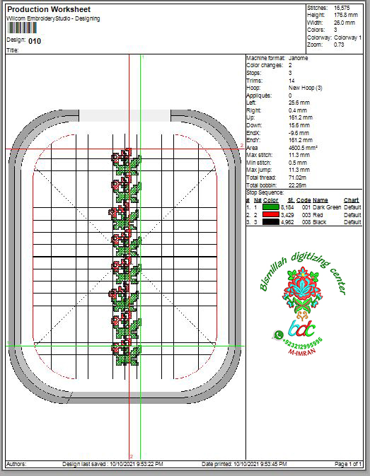 Cross Stitch Embroidery 010