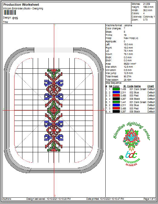 Cross Stitch Embroidery 015